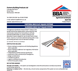 BBA Certficate-Surebrick-from Forterra Building Products