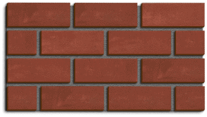 Red brick with grey mortar from Forterra Building Products