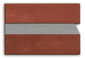Weathered struck mortar joint from Forterra Building Products