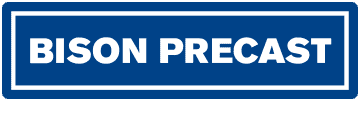 Bison Precast logo - a Forterra brand